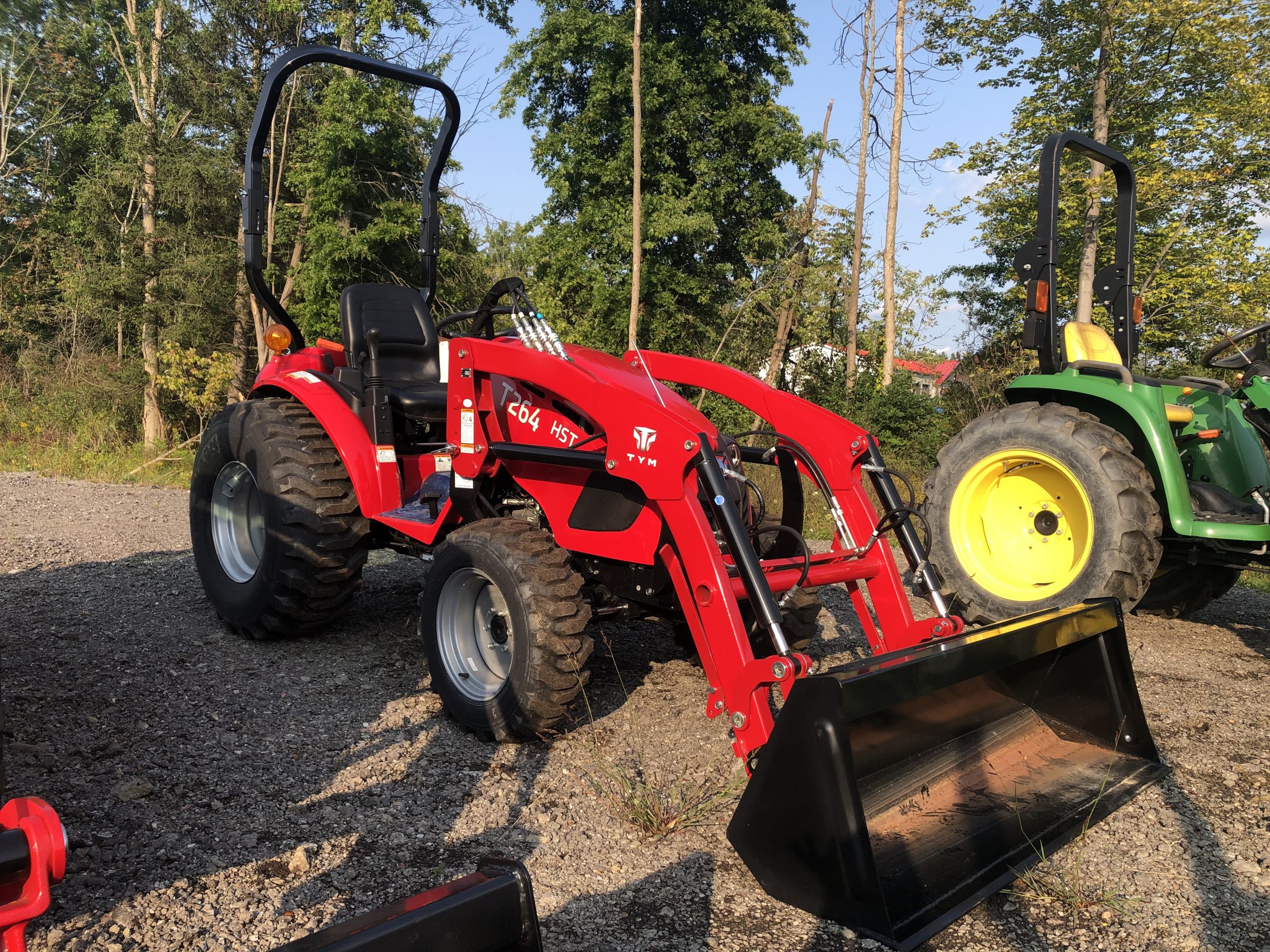 Tym 264 24HP Tractor with Loader Midwest Machinery LLC