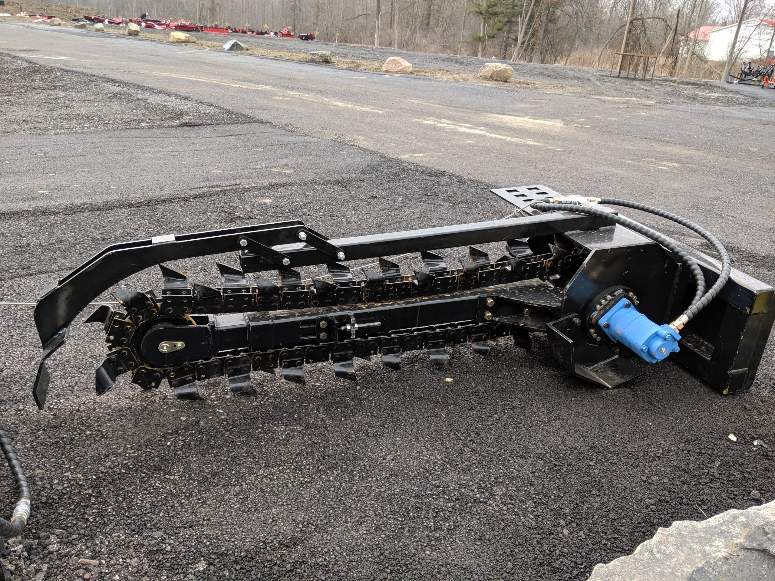 OXBOW 4ft Skid Steer Hydraulic Trencher