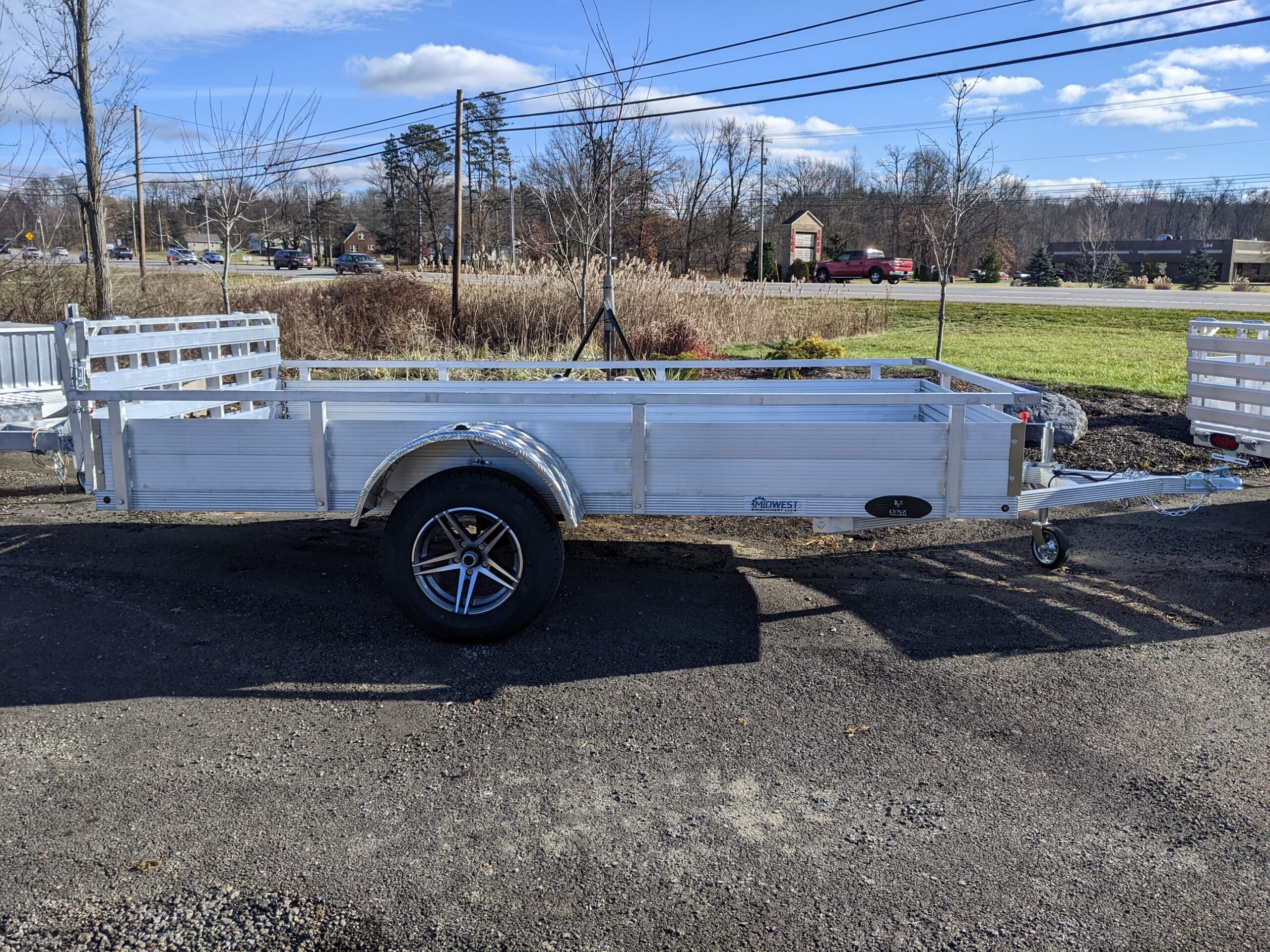 LYNX 12x6 Aluminum Utility Trailer 7