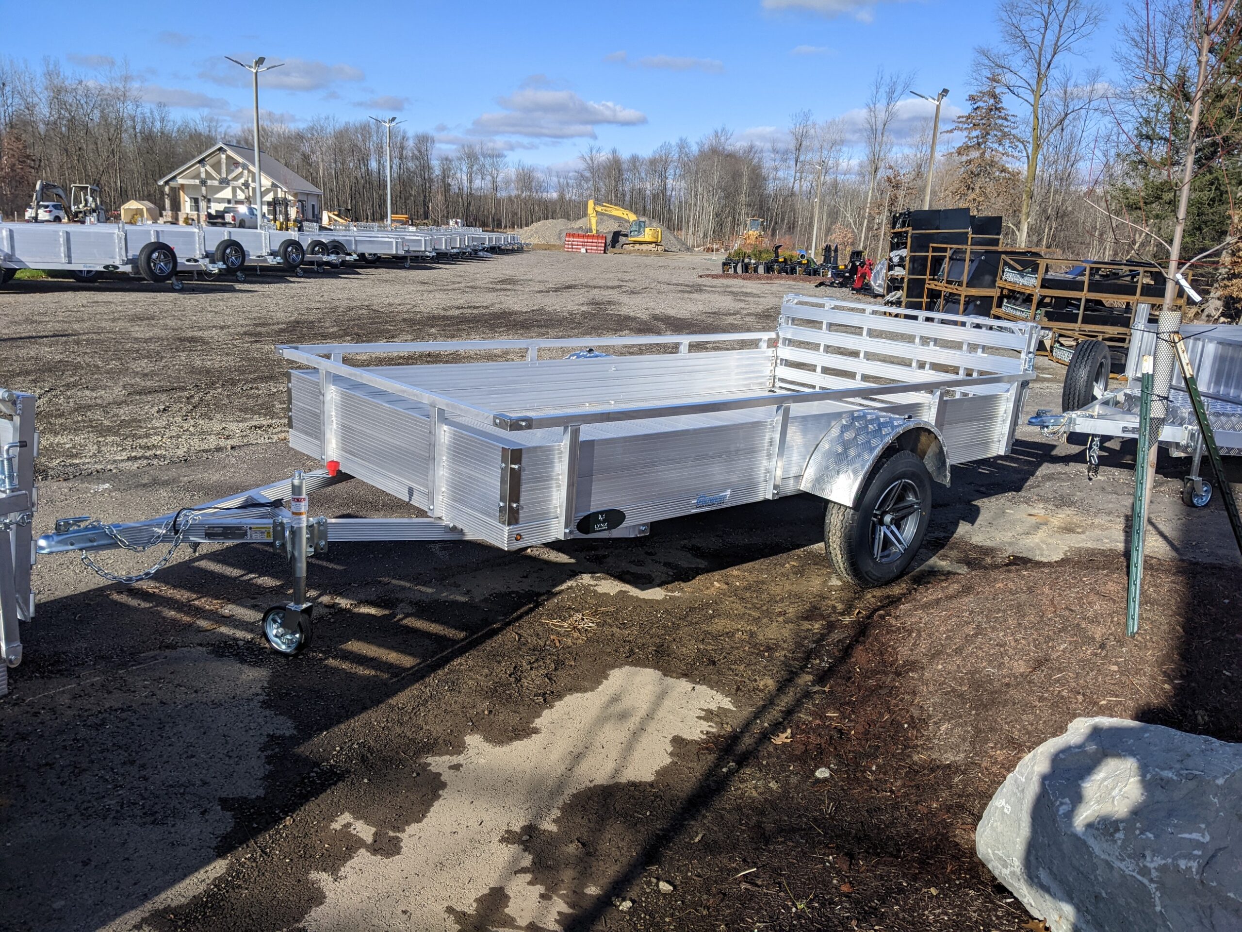 LYNX 12x6 Aluminum Utility Trailer 5