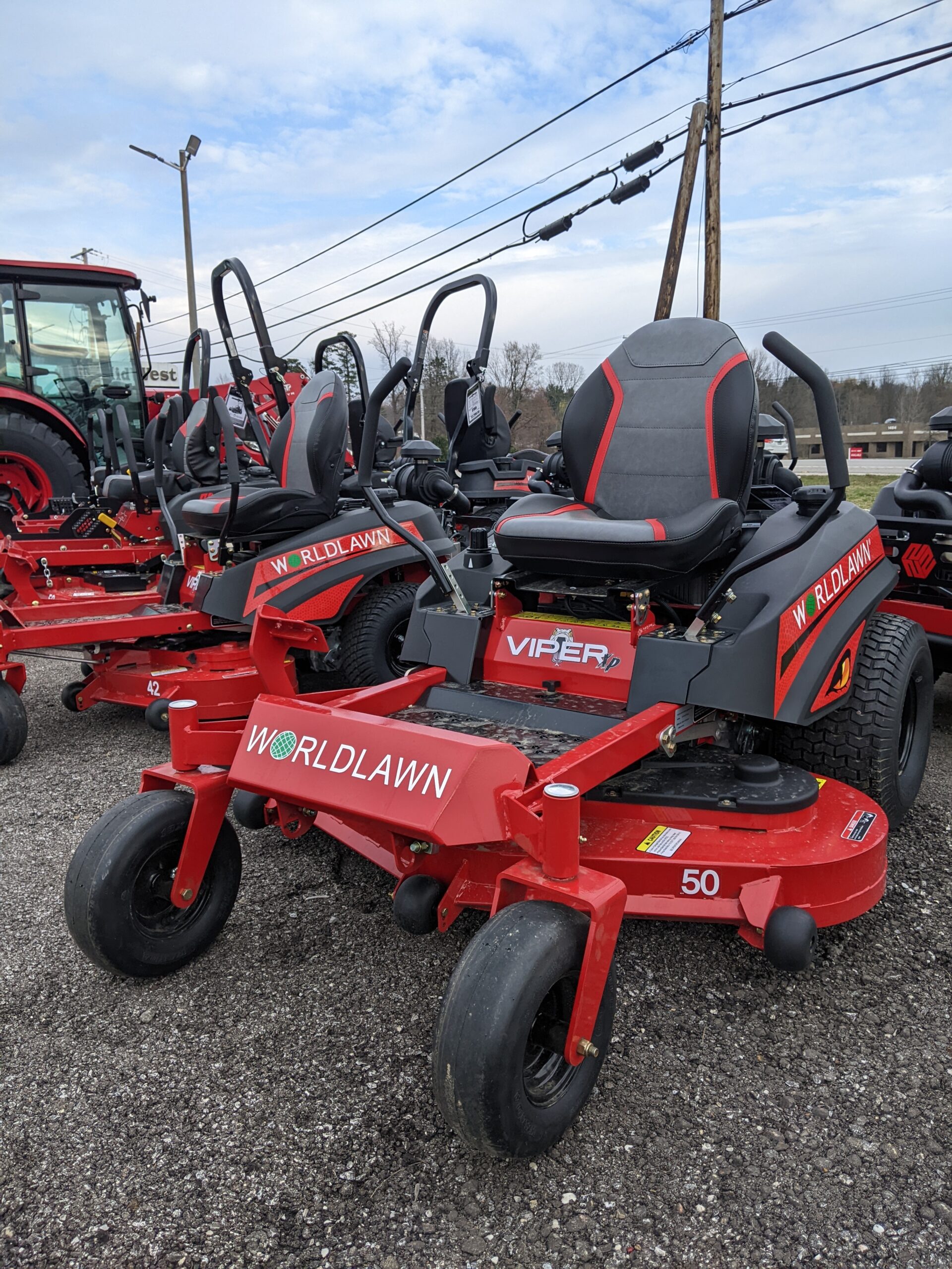 WorldLawn Viper 50" 21.5HP Zero Turn