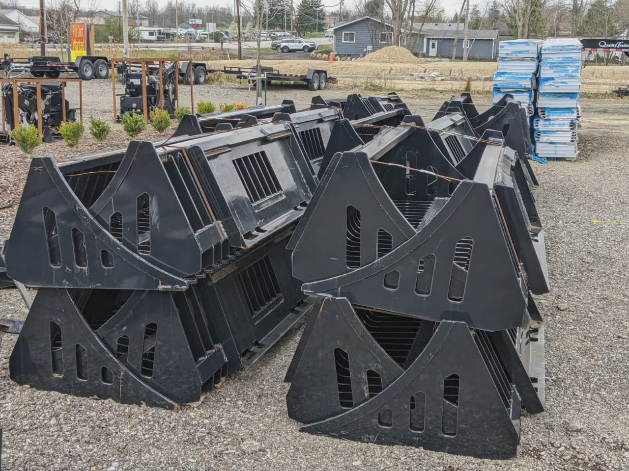 OXBOW Skid Steer Quick Attach Implements